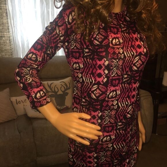 Honey & Lace Pink Tunic Blouse Extra Small NWT - Picture 10 of 13